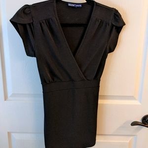 Black Maternity and Nursing Top
